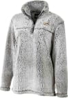 Main image for Womens Grey Western Michigan Broncos Sherpa Design Qtr Zip