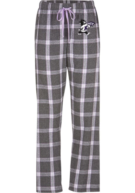 Womens Grey K-State Wildcats Haley Loungewear Sleep Pants