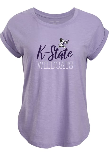 K-State Wildcats Sweet Short Sleeve T-Shirt - Lavender