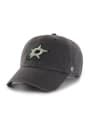 Dallas Stars 47 Clean Up Adjustable Hat - Charcoal