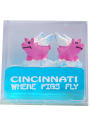 Cincinnati When Pigs fly Waterball Water Globe