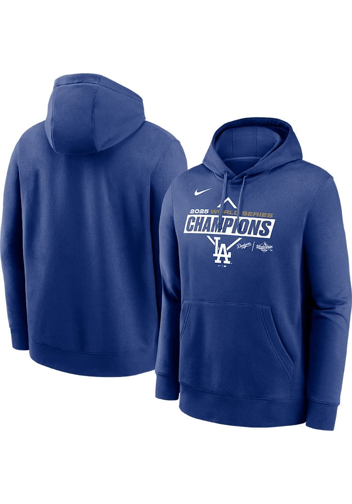 Nike Los Angeles Dodgers パーカー Nike Los Angeles Dodgers Mens ROYAL 2025 World Series Champions On