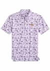 Main image for Johnnie O LSU Tigers Mens Purple Tailgater Vault Sailor Tiger Short Sleeve Fashion Polo