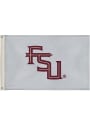 Florida State Seminoles 2x3 White Silk Screen Grommet Flag