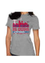 Texas Rangers Womens Locker Room grey T-Shirt