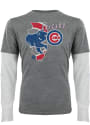 Chicago Cubs Grey State of Mind Fashion Tee