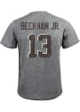 Odell Beckham Jr Cleveland Browns Majestic Threads Name And Number T-Shirt - Grey
