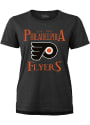 Philadelphia Flyers Womens Triblend T-Shirt - Black