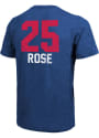 Derrick Rose Detroit Pistons Majestic Threads Aldo T-Shirt - Blue