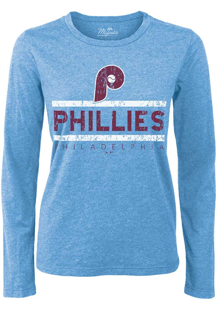 Women's phillies long sleeve hot sale shirt