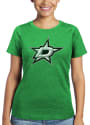 Dallas Stars Womens Triblend Crew Neck T-Shirt - Green