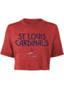 St Louis Cardinals Womens Desdemona T-Shirt - Red
