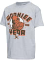 Cleveland Browns Youth Junk Food Clothing Wookie of The Year T-Shirt - Grey