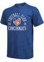 FC Cincinnati Ball Hog Fashion T Shirt - Blue