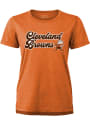 Cleveland Browns Womens Funky Town T-Shirt - Orange