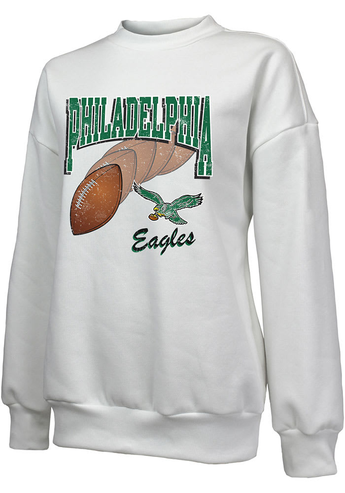 White philadelphia shop eagles sweatshirt