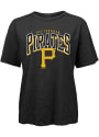 Pittsburgh Pirates Womens Burple T-Shirt - Black