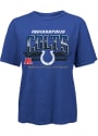 Indianapolis Colts Womens Vintage T-Shirt - Blue