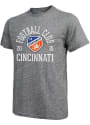 FC Cincinnati Ball Hog Fashion T Shirt - Grey
