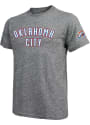 Oklahoma City Thunder Wordmark Fashion T Shirt - Grey