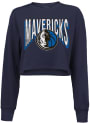 Dallas Mavericks Womens Minerva T-Shirt - Navy Blue