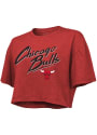 Chicago Bulls Womens Dirty Dribble T-Shirt - Red