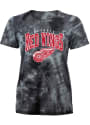Detroit Red Wings Womens Tie Dye Burble T-Shirt - Black