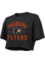 Philadelphia Flyers Womens Field Goal T-Shirt - Black