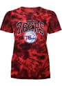 Philadelphia 76ers Womens Burble T-Shirt - Red