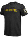 Columbus Crew City Wordmark Fashion T Shirt - Black