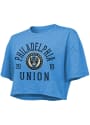 Philadelphia Union Womens Cropped T-Shirt - Blue
