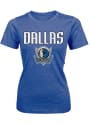 Dallas Mavericks Womens Triblend T-Shirt - Blue