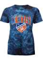 FC Cincinnati Womens Tie Dye Burble T-Shirt - Blue