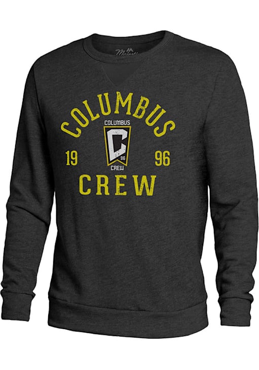 Columbus Crew Mens BLACK Ball Hog Long Sleeve Fashion Sweatshirt