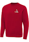 Main image for Mens Ball State Cardinals Red Antigua Victory Crew Sweatshirt