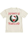 Main image for Maryland Terrapins Ivory Blue 84 Hello Two Ways Short Sleeve T-Shirt
