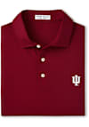 Main image for Mens Crimson Indiana Hoosiers Tesseract Short Sleeve Fashion Polo