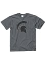 Michigan State Spartans Charcoal Shady Logo Tee