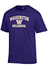 Main image for Washington Huskies Purple Champion Grandpa Jersey Short Sleeve T Shirt