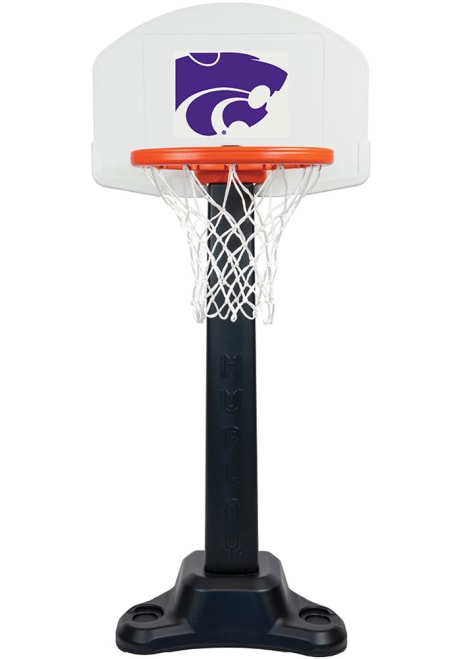 Black K-State Wildcats Rookie Stationary Basketball Set