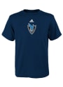 Dallas Mavericks Boys Blue Boys 4-7 Pregame T-Shirt