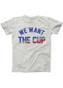 Series Six St Louis Grey We want The Cup Short Sleeve T Shirt
