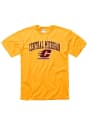 Central Michigan Chippewas Gold Arch Logo Tee