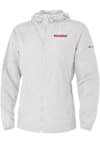 Main image for Womens Wisconsin Badgers White Columbia Heat Seal Prodigy Light Weight Jacket