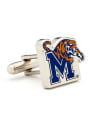 Memphis Tigers Silver Plated Cufflinks - Silver