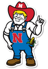 Main image for Red Nebraska Cornhuskers 6 Inch Herbie Decal