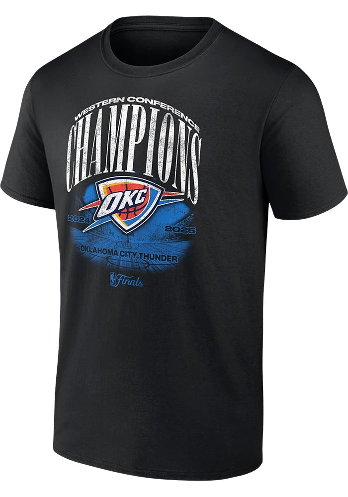 Oklahoma City Thunder BLACK 2025 Conference Champions Playoff Box