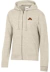 Main image for Mens Minnesota Golden Gophers Oatmeal Gear for Sports Big Cotton Long Sleeve Full Zip Jacket