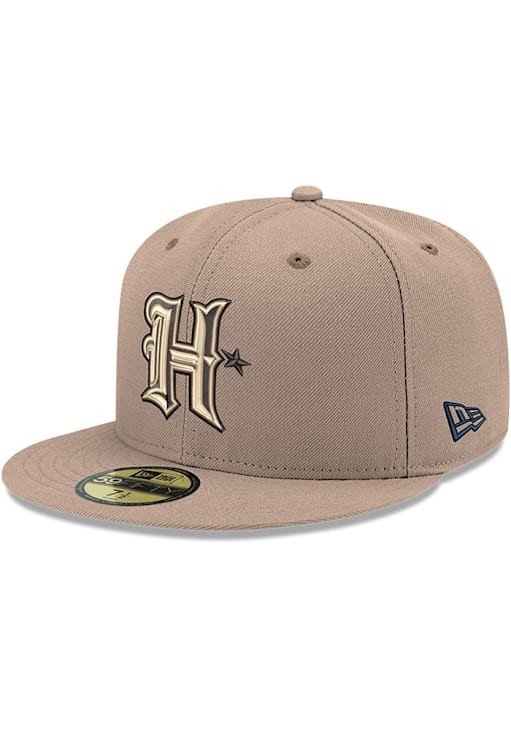 New Era Houston Texans Mens Brown GCP 59FIFTY Fitted Hat