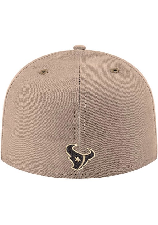 New Era Houston Texans Mens Brown GCP 59FIFTY Fitted Hat